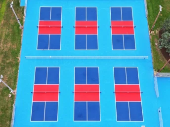 Làm sân pickleball tiêu chuẩn Hòa Bình