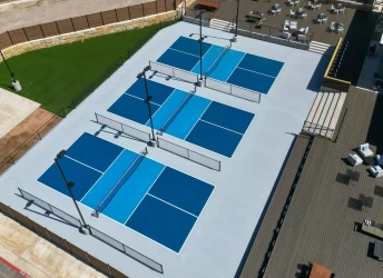 Làm sân pickleball tiêu chuẩn Hải Dương