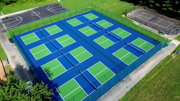 Làm sân pickleball tiêu chuẩn Đồng Tháp