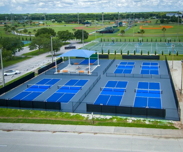 Làm sân pickleball tiêu chuẩn Cà Mau