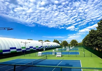 Sơn sân tennis tại Bắc Giang