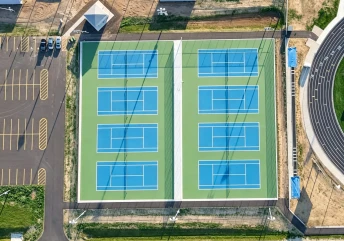 Sơn sân tennis tại Bắc Kạn