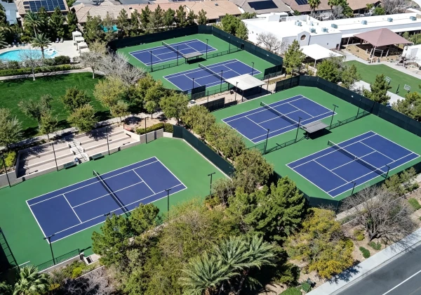 Sơn sân tennis êm chân 6mm