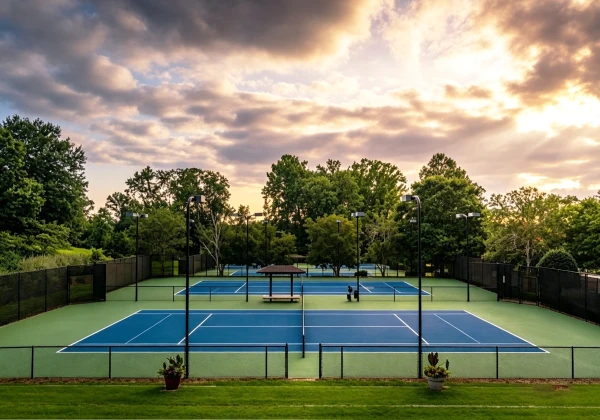 Sơn sân tennis tại Đồng Tháp