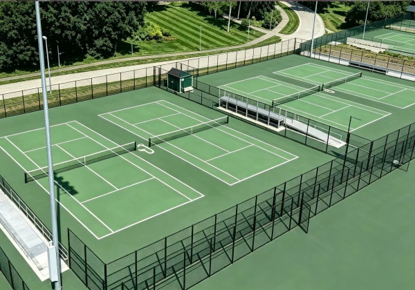 Sơn sân tennis tại Kon Tum