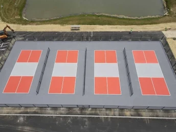 Thi công sân PICKLEBALL TOPSPORTS 9C