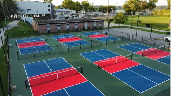 Thi công sân pickleball TOSPORTS 7NO 