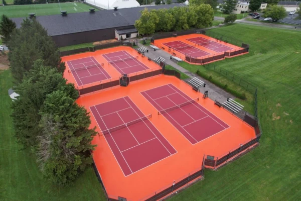 Sơn sân tennis tại Phú Quốc