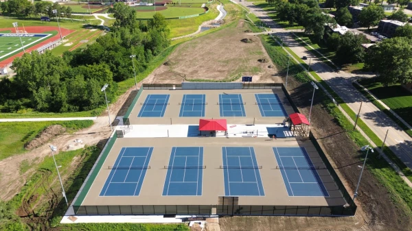 Sơn sân tennis tại Vũng Tàu