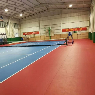 professional high quality tennis court sports flooring