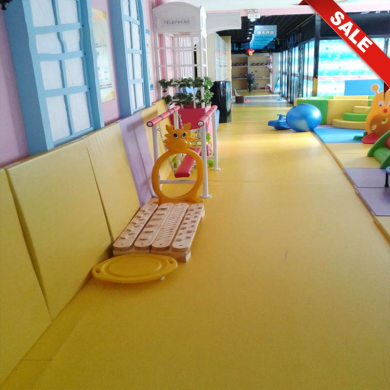 eco friendly indoor kindergarten playground floor