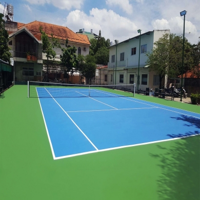 sơn sân tennis 5 lớp nova sports usa