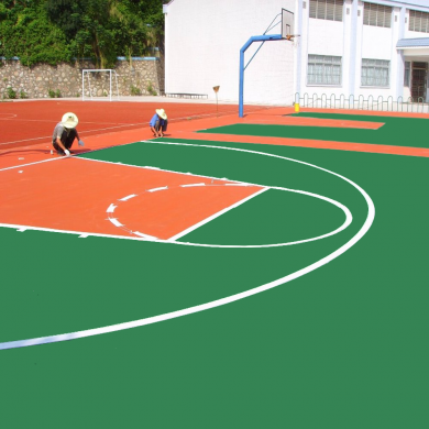 sơn sân bóng rổ chất lượng