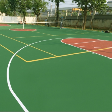 thi cong son san bong ro mu chuyen nghiep 6