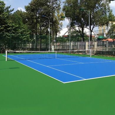 sơn sân tennis
